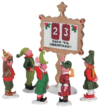 Elf In Christmas Countdown